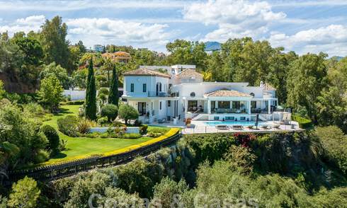 Magnificent Mediterranean luxury villa for sale with panoramic sea views in La Quinta, Benahavis - Marbella 53136