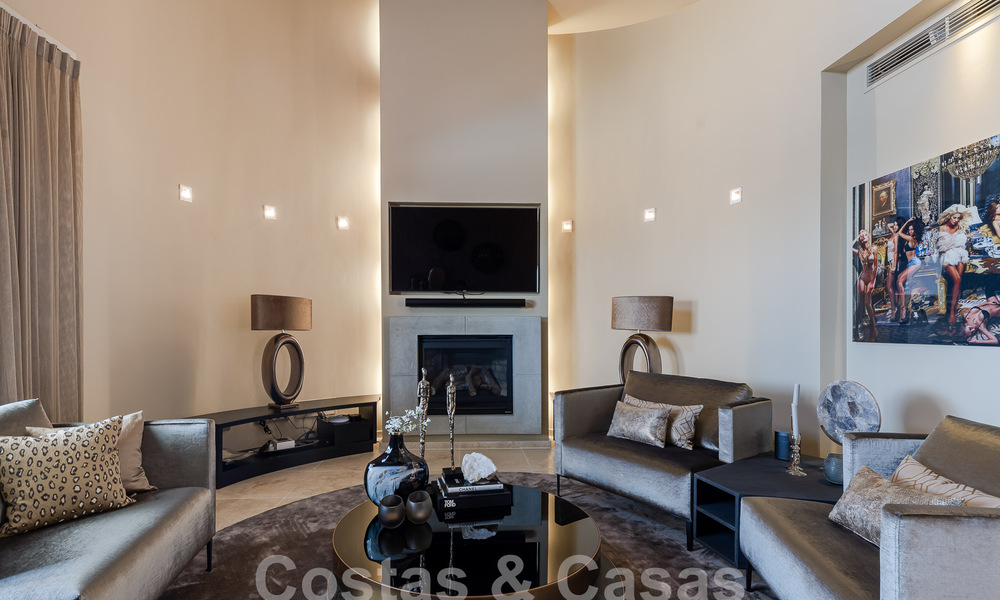 Magnificent Mediterranean luxury villa for sale with panoramic sea views in La Quinta, Benahavis - Marbella 53145