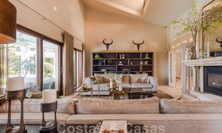 Magnificent Mediterranean luxury villa for sale with panoramic sea views in La Quinta, Benahavis - Marbella 53146 