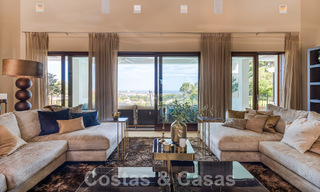 Magnificent Mediterranean luxury villa for sale with panoramic sea views in La Quinta, Benahavis - Marbella 53147 