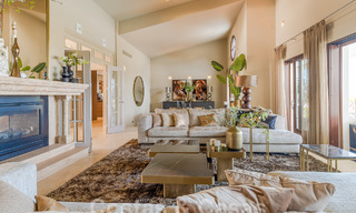 Magnificent Mediterranean luxury villa for sale with panoramic sea views in La Quinta, Benahavis - Marbella 53149 