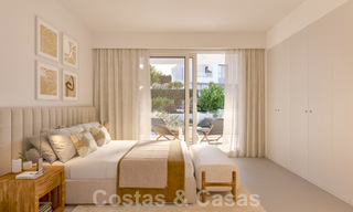 New, energy efficient townhouses for sale, a stone's throw from the beach in Elviria east of Marbella centre 53155 
