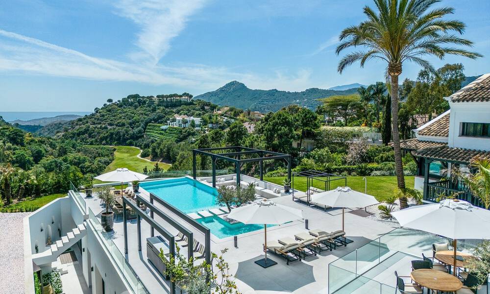 Paradise boutique resort-style villa for sale in the exclusive La Zagaleta golf resort, Benahavis - Marbella 53459