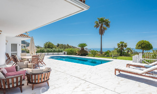 Spanish luxury villa for sale with expansive sea views in the hills of Mijas, Costa del Sol 54678 