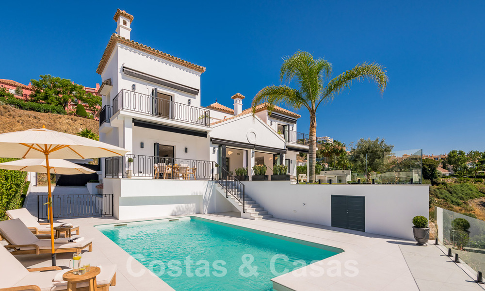 Prestigious, Spanish luxury villa for sale with magnificent views in the hills of La Quinta, Benahavis - Marbella 54725