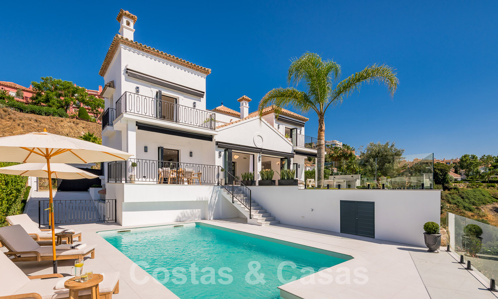 Prestigious, Spanish luxury villa for sale with magnificent views in the hills of La Quinta, Benahavis - Marbella 54725