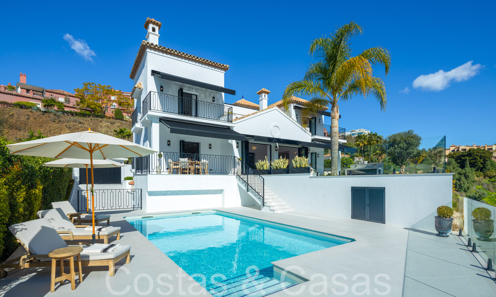 Prestigious, Spanish luxury villa for sale with magnificent views in the hills of La Quinta, Benahavis - Marbella 64932