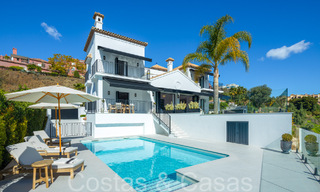 Prestigious, Spanish luxury villa for sale with magnificent views in the hills of La Quinta, Benahavis - Marbella 64932 