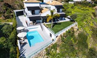 Prestigious, Spanish luxury villa for sale with magnificent views in the hills of La Quinta, Benahavis - Marbella 64940 