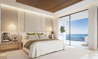 Exclusive project with 4 semi-detached luxury villas for sale, frontline beach, in East Marbella. Last villa, huge discount! 53349 