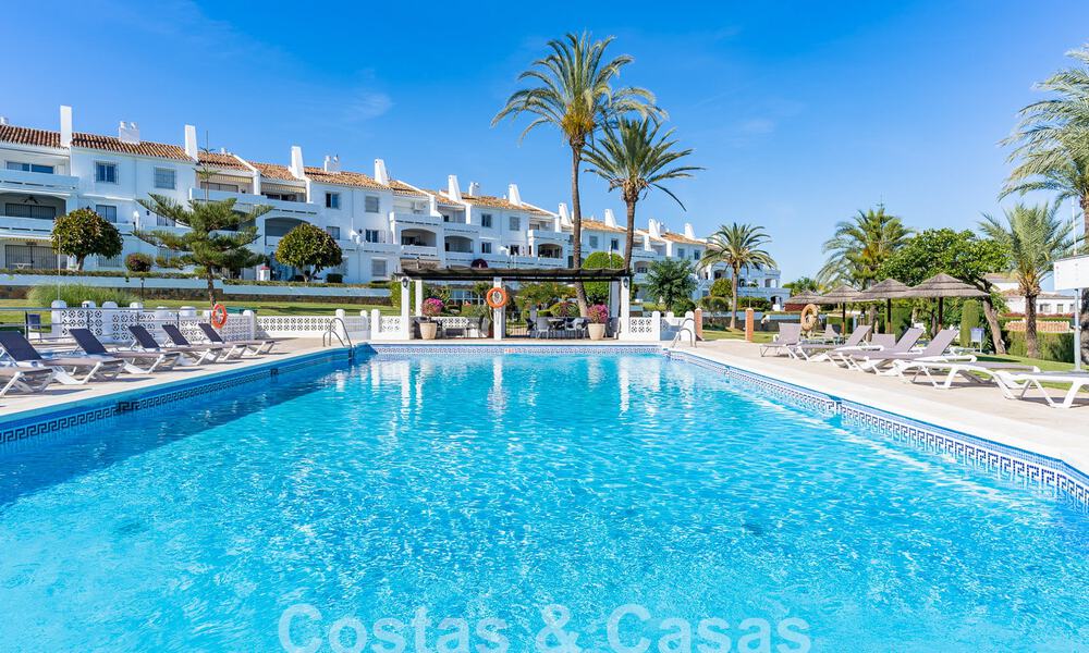 Charming luxury apartment for sale with panoramic views, walking distance to Puerto Banus in Nueva Andalucia, Marbella 54393