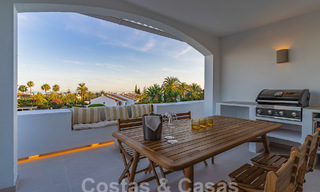 Charming luxury apartment for sale with panoramic views, walking distance to Puerto Banus in Nueva Andalucia, Marbella 54395 