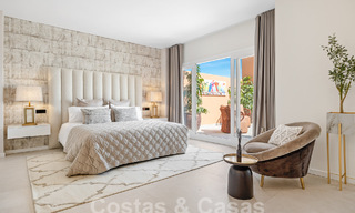 Luxurious duplex penthouse with breathtaking sea views for sale in the golf valley of Nueva Andalucia, Marbella 54630 