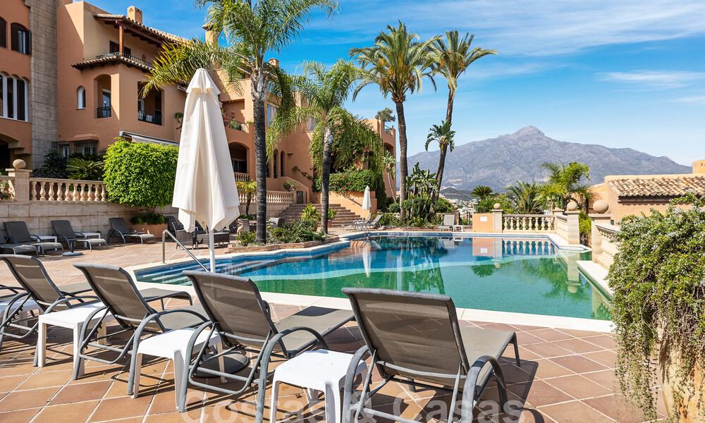 Luxurious duplex penthouse with breathtaking sea views for sale in the golf valley of Nueva Andalucia, Marbella 54642