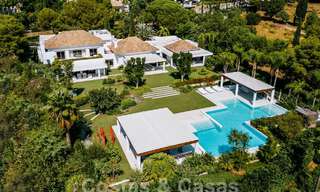 Majestic Mediterranean-style mansion for sale in gated villa neighbourhood of Sierra Blanca on Marbella's Golden Mile 53714 