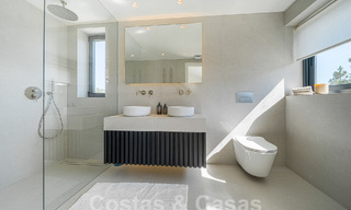 Mediterranean luxury villa for sale overlooking La Concha mountain, surrounded by Nueva Andalucia's valley golf courses, Marbella 54871 