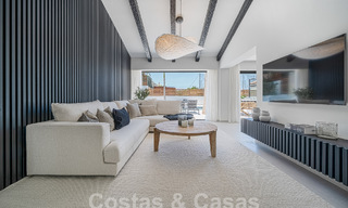 Mediterranean luxury villa for sale overlooking La Concha mountain, surrounded by Nueva Andalucia's valley golf courses, Marbella 54875 