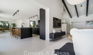 Mediterranean luxury villa for sale overlooking La Concha mountain, surrounded by Nueva Andalucia's valley golf courses, Marbella 54879 