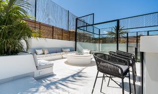 Mediterranean luxury villa for sale overlooking La Concha mountain, surrounded by Nueva Andalucia's valley golf courses, Marbella 54882 