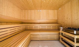 Mediterranean luxury villa for sale overlooking La Concha mountain, surrounded by Nueva Andalucia's valley golf courses, Marbella 54883 