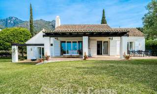 Luxury villa for sale in a Spanish architectural style in the prestigious gated urbanisation of Cascada de Camojan, Marbella 54850 