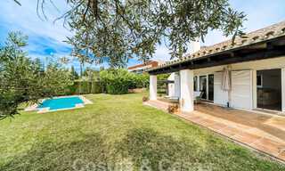 Luxury villa for sale in a Spanish architectural style in the prestigious gated urbanisation of Cascada de Camojan, Marbella 54852 