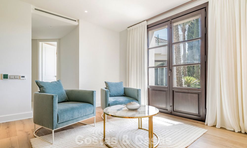 Boutique resort-style villa for sale with open sea views, nestled in the lush greenery of the exclusive La Zagaleta golf resort, Marbella - Benahavis 54050