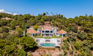 Boutique resort-style villa for sale with open sea views, nestled in the lush greenery of the exclusive La Zagaleta golf resort, Marbella - Benahavis 54053 