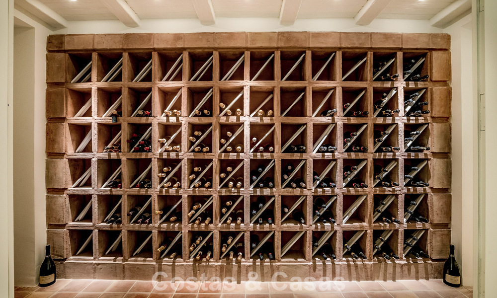 Boutique resort-style villa for sale with open sea views, nestled in the lush greenery of the exclusive La Zagaleta golf resort, Marbella - Benahavis 54062