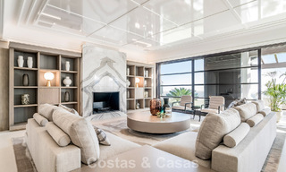 Boutique resort-style villa for sale with open sea views, nestled in the lush greenery of the exclusive La Zagaleta golf resort, Marbella - Benahavis 54074 