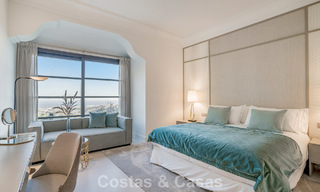 Boutique resort-style villa for sale with open sea views, nestled in the lush greenery of the exclusive La Zagaleta golf resort, Marbella - Benahavis 54088 