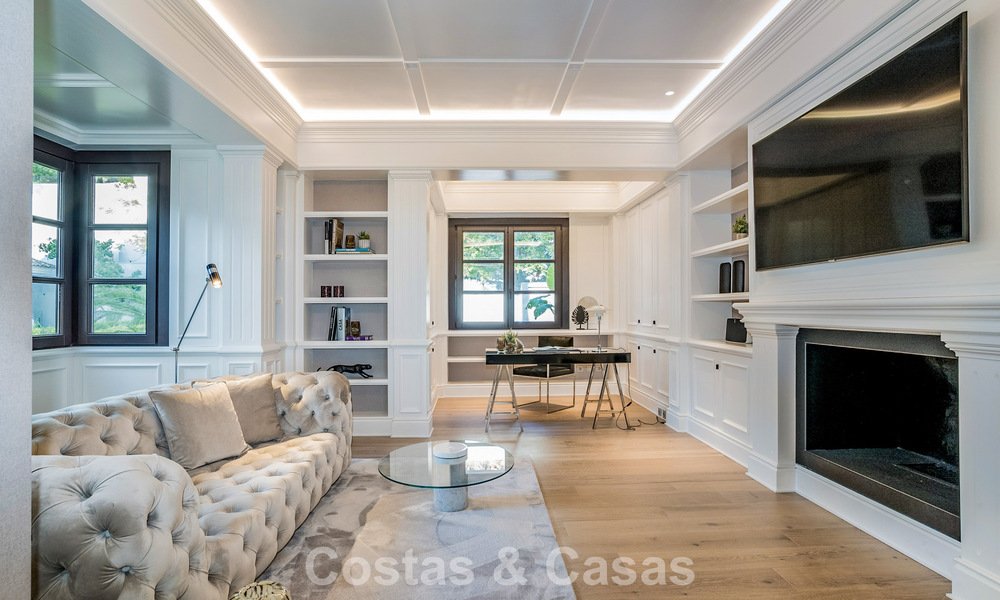 Boutique resort-style villa for sale with open sea views, nestled in the lush greenery of the exclusive La Zagaleta golf resort, Marbella - Benahavis 54089