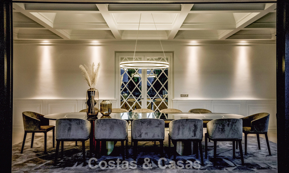 Boutique resort-style villa for sale with open sea views, nestled in the lush greenery of the exclusive La Zagaleta golf resort, Marbella - Benahavis 54104