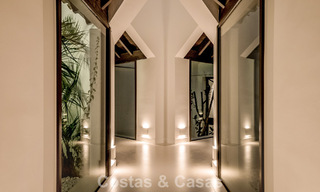 Boutique resort-style villa for sale with open sea views, nestled in the lush greenery of the exclusive La Zagaleta golf resort, Marbella - Benahavis 54114 