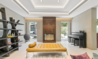 Rustic luxury villa for sale with private heated pool and contemporary interior, east of Marbella centre 55044 