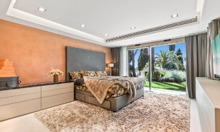 Rustic luxury villa for sale with private heated pool and contemporary interior, east of Marbella centre 55045 