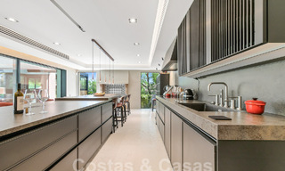 Rustic luxury villa for sale with private heated pool and contemporary interior, east of Marbella centre 55049 