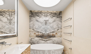 Rustic luxury villa for sale with private heated pool and contemporary interior, east of Marbella centre 55055 