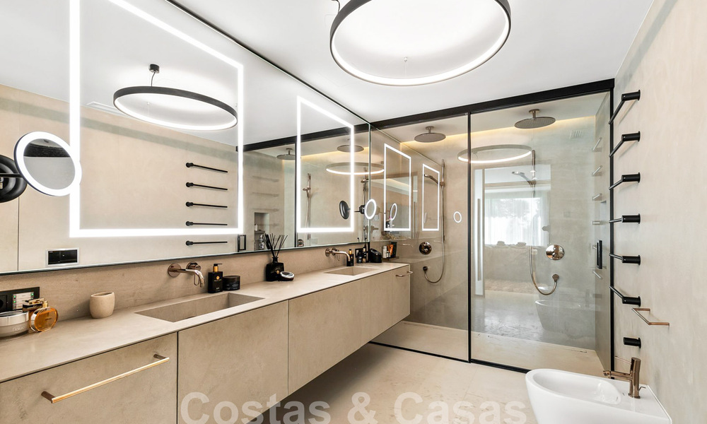 Rustic luxury villa for sale with private heated pool and contemporary interior, east of Marbella centre 55058