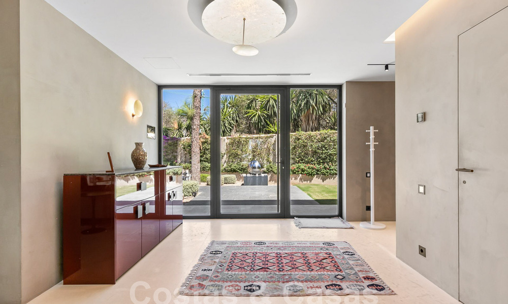 Rustic luxury villa for sale with private heated pool and contemporary interior, east of Marbella centre 55063