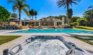 Rustic luxury villa for sale with private heated pool and contemporary interior, east of Marbella centre 786355 