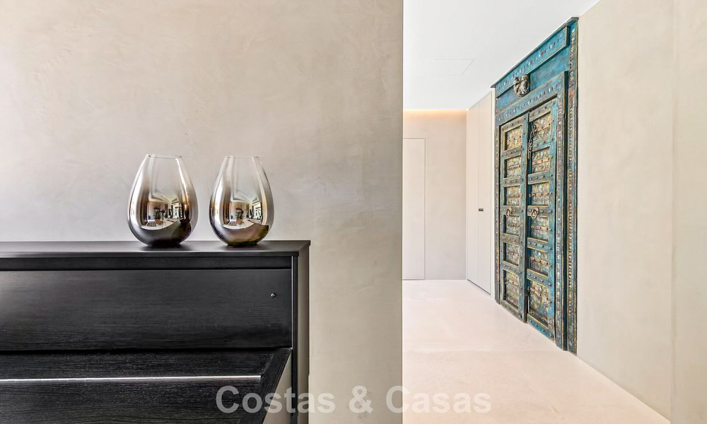 Rustic luxury villa for sale with private heated pool and contemporary interior, east of Marbella centre 786357