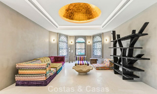 Rustic luxury villa for sale with private heated pool and contemporary interior, east of Marbella centre 786365 
