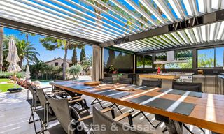 Rustic luxury villa for sale with private heated pool and contemporary interior, east of Marbella centre 786371 
