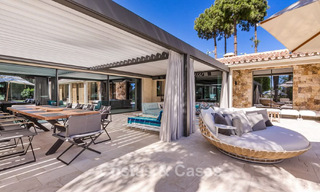 Rustic luxury villa for sale with private heated pool and contemporary interior, east of Marbella centre 786375 