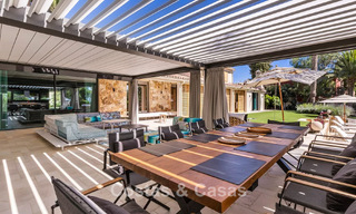 Rustic luxury villa for sale with private heated pool and contemporary interior, east of Marbella centre 786376 