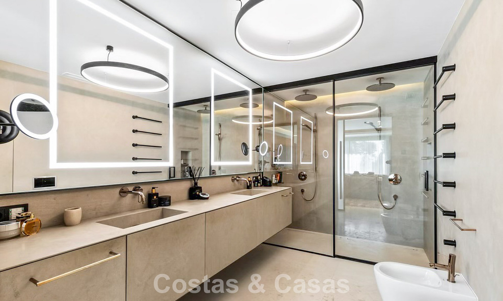 Rustic luxury villa for sale with private heated pool and contemporary interior, east of Marbella centre 786380