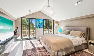 Rustic luxury villa for sale with private heated pool and contemporary interior, east of Marbella centre 786381 