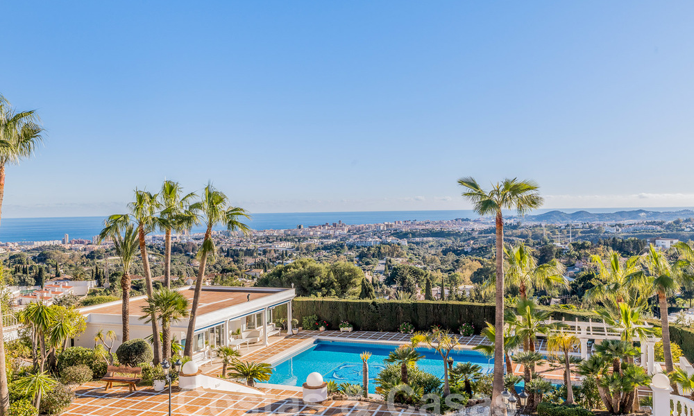 Spacious, Spanish palatial estate with breathtaking sea views for sale near Mijas Pueblo, Costa del Sol 53987