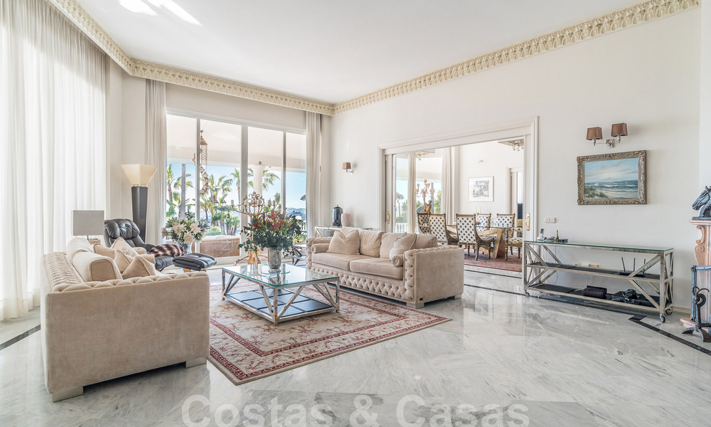 Spacious, Spanish palatial estate with breathtaking sea views for sale near Mijas Pueblo, Costa del Sol 54007